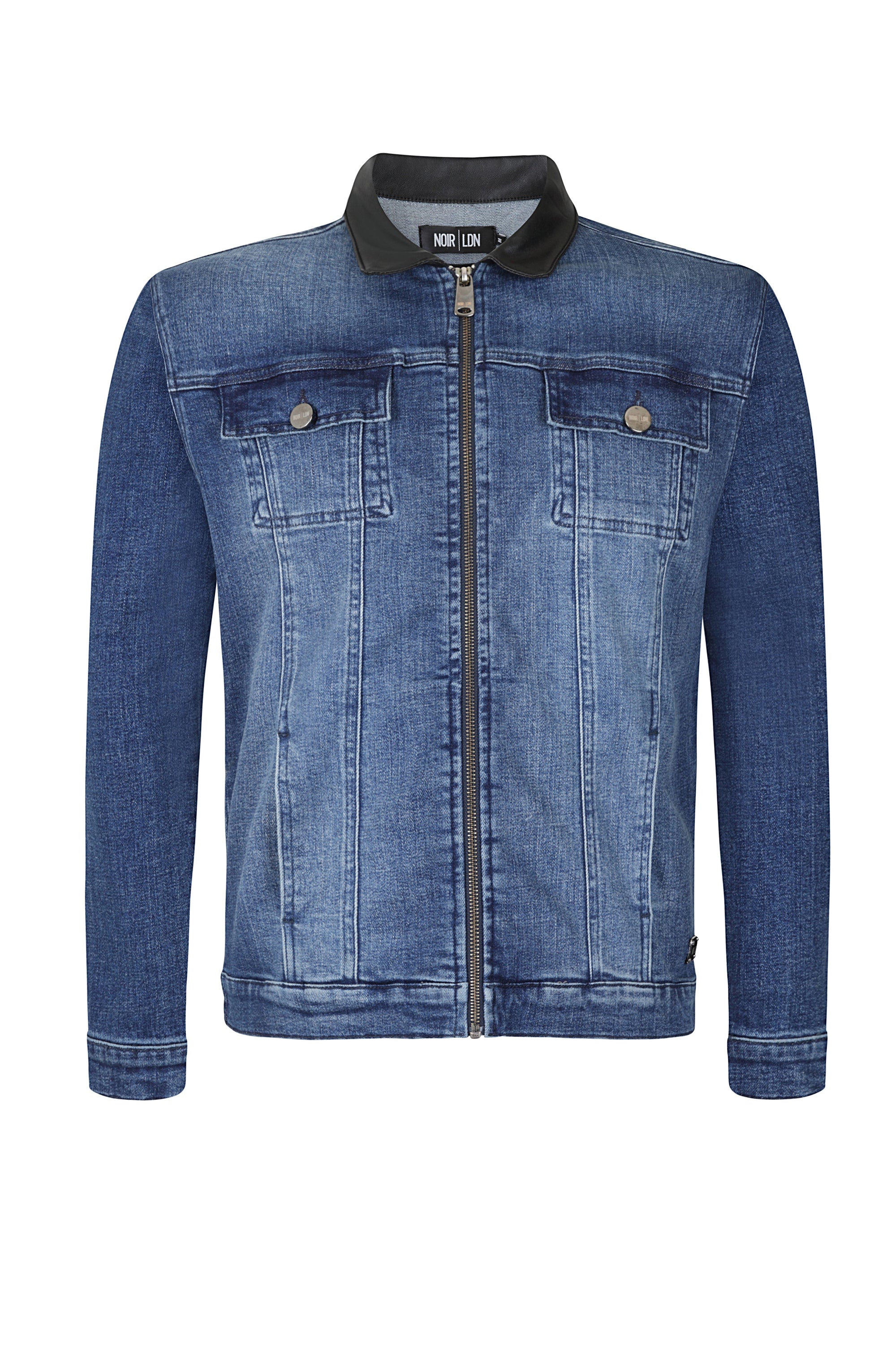 BLUE DENIM JACKET - NOIR | LDN