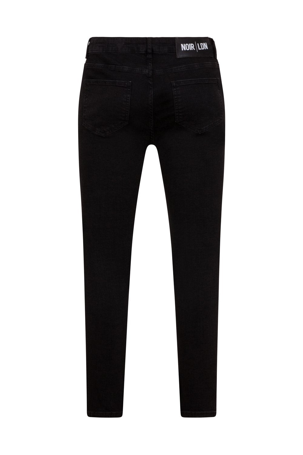 BLACK  DISTRESSED JEANS - NOIR | LDN