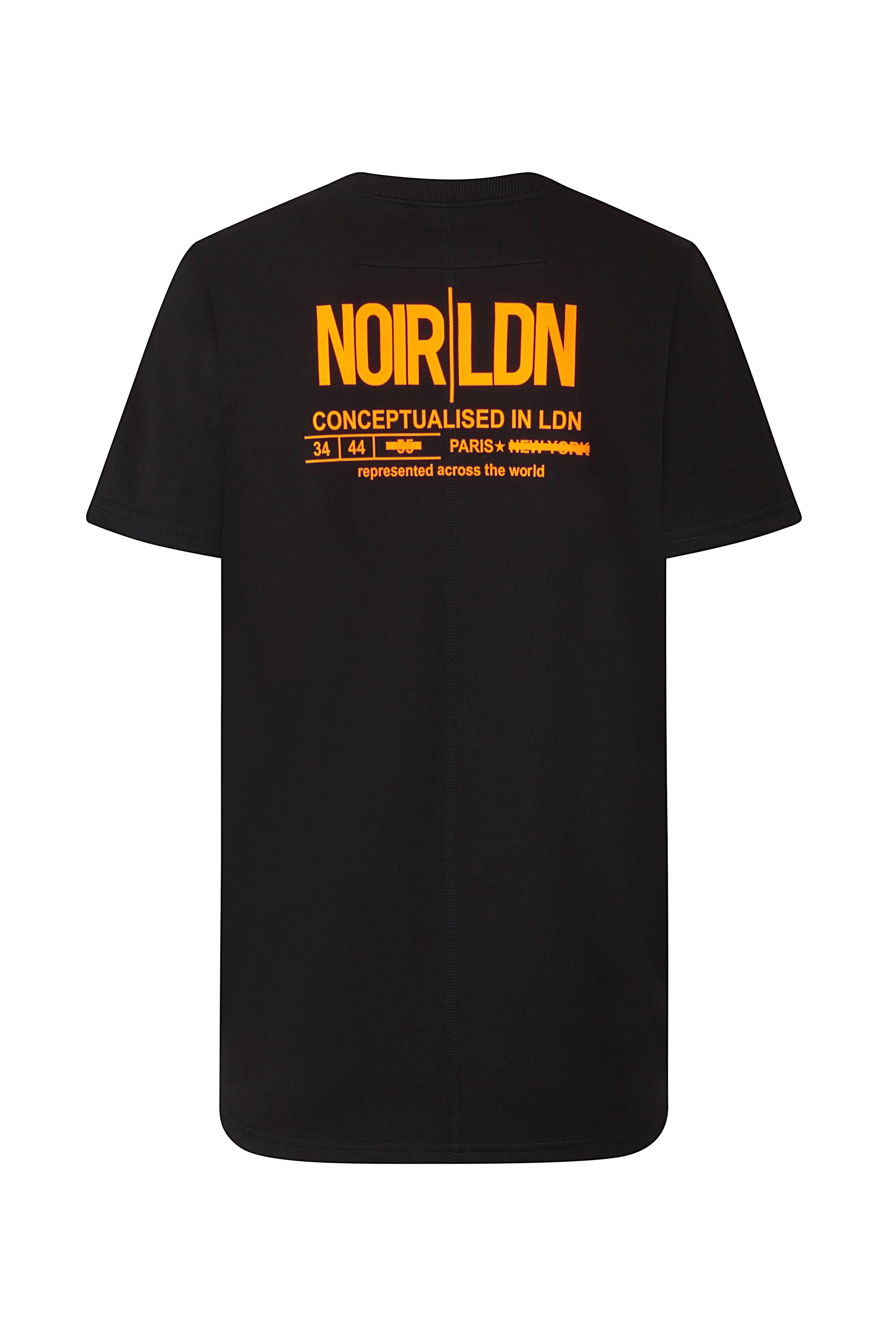 BLACK/ORANGE T-SHIRT